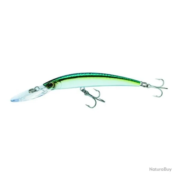 online boutique Leurre Flottant Yo-Zuri Crystal Minnow DD 11cm GREEN MACKEREL 1