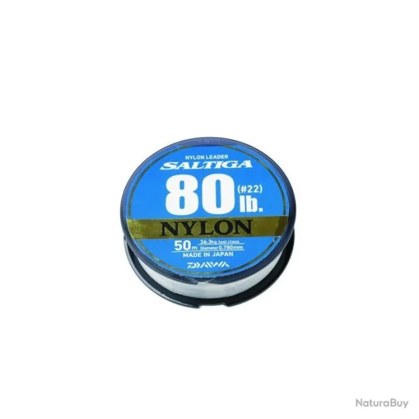 Nylon Daiwa Saltiga Leader 0,57mm 18,1kg 50m magasin en ligne france 1