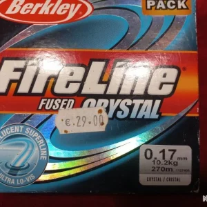 garantis authentique FIRELINE BERKLEY CRISTAL 270 M 0.17 Mm Neuf 8