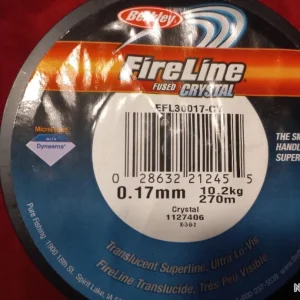 garantis authentique FIRELINE BERKLEY CRISTAL 270 M 0.17 Mm Neuf 10