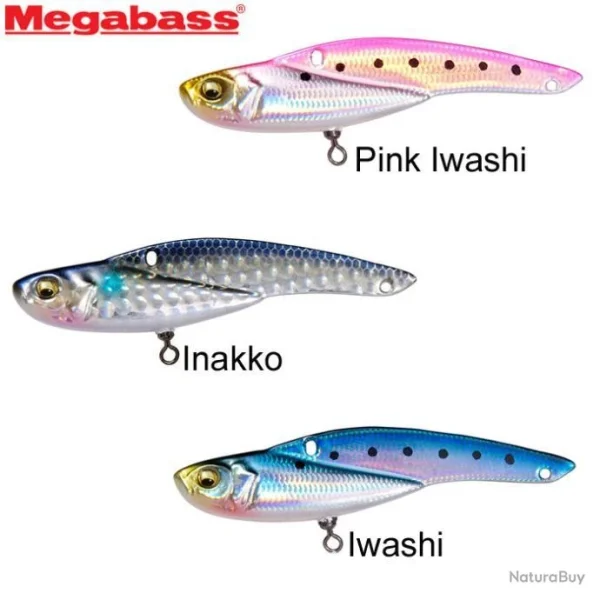 authentiques Leurre Onimaru Megabass 20g 7,5cm Pink Iwashi 3