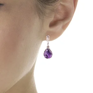 grand choix Boucles D’oreilles Améthyste – Boutique Histoire De L'ambre 6